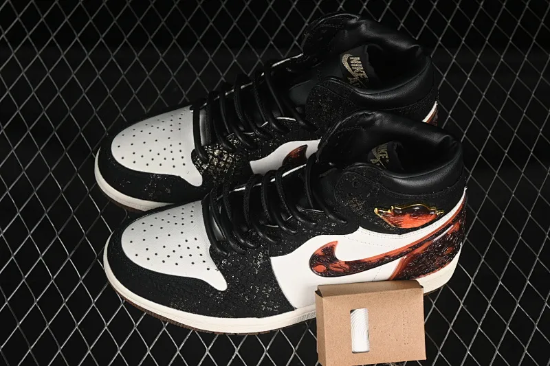 All categories Air Jordan Jordan series basketball shoes Air Jordan 1 High Air Jordan 1 High Retro OG "CNY" AJ1 Joe 1 Year of the Snake theme Xuanwu high-top basketball shoes IB3165-091